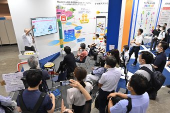 展示会の様子