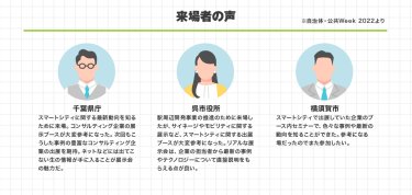 来場者の声