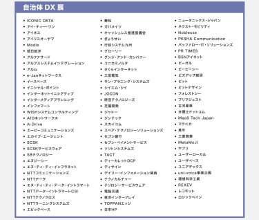 自治体DX展