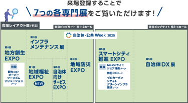 会場レイアウト図