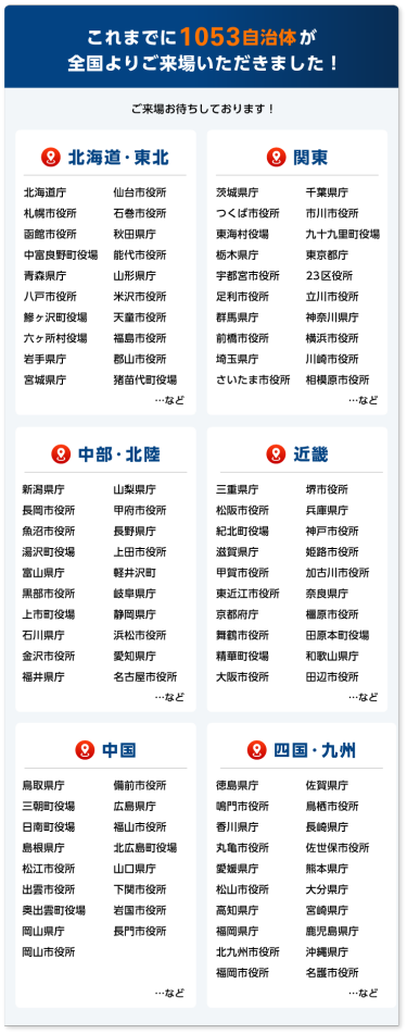 自治体・公共Week 開催実績